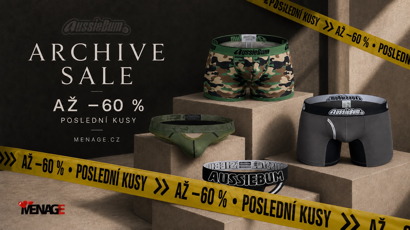 aussiebum archive sale vyprodej spodni pradlo menage cz copy